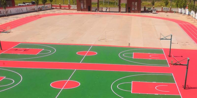 硅PU球场施工