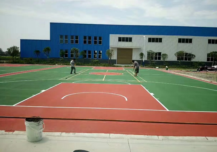 硅PU球场施工 硅PU球场施工