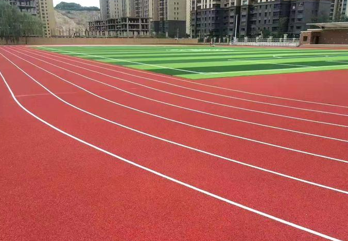 学校塑胶跑道 学校塑胶跑道