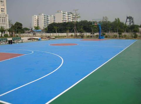 硅PU球场施工 硅PU球场施工