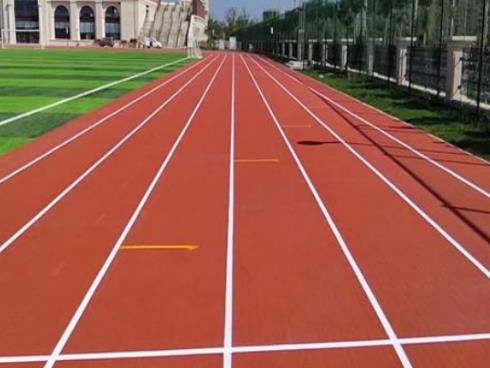 学校塑胶跑道 学校塑胶跑道