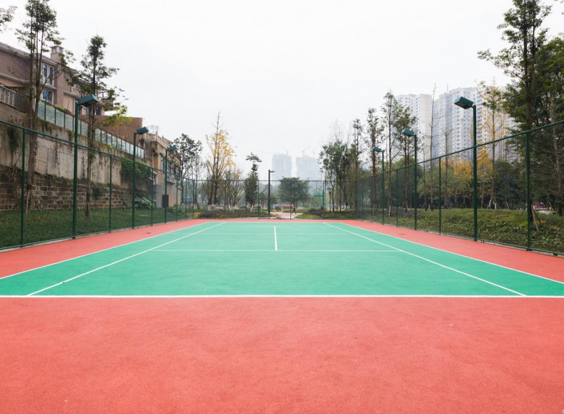 硅PU球场的施工 硅PU球场的施工